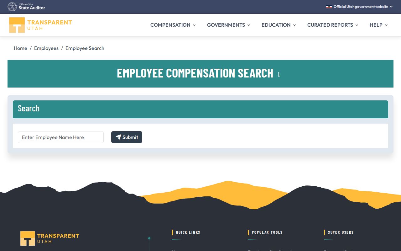 Farmington people directories Transparent Utah employee search